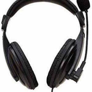 LAPCARE LWS-040 Wired Headset (Black, On the Ear)