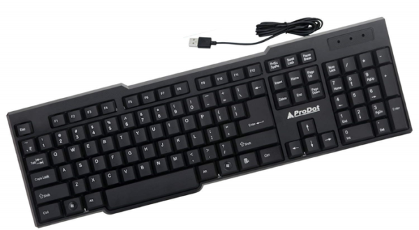 Prodot KB-207s Wired USB Standard Keyboard