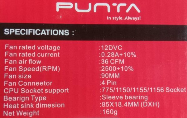 Punta CPU Fan - P-CF 4 in 1 - Image 6
