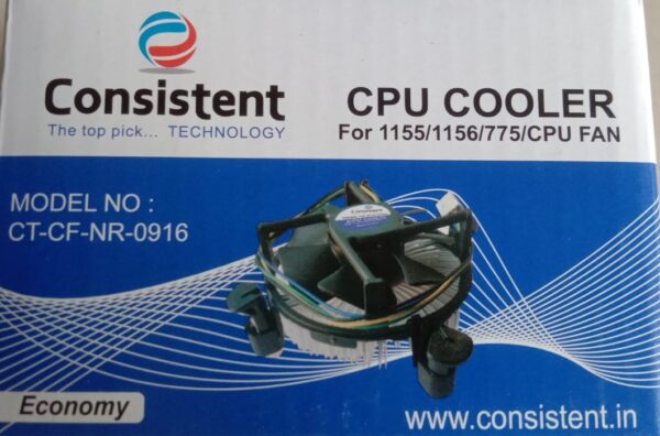 Consistent CPU Fan - CT-CF-NR-0916 - Image 3