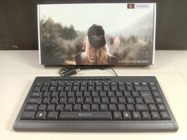 Coconut Keyboard - K20  Mini (Black)
