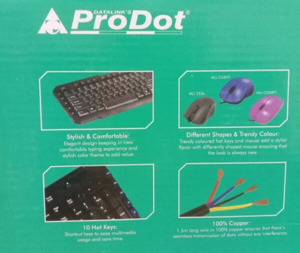 Prodot Wired Combo (Black) - Image 5