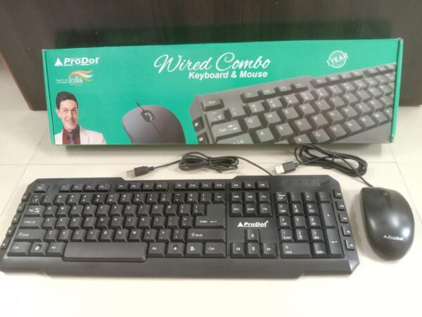 Prodot Wired Combo (Black)