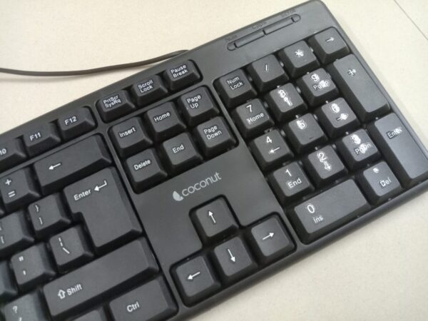 Coconut Keyboard - K11 (Black) - Image 3