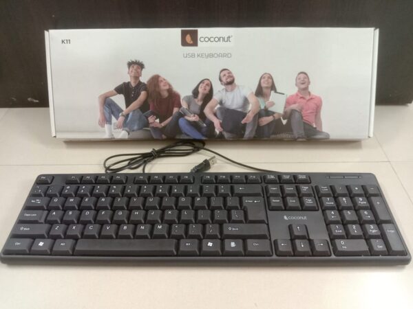 Coconut Keyboard - K11 (Black)