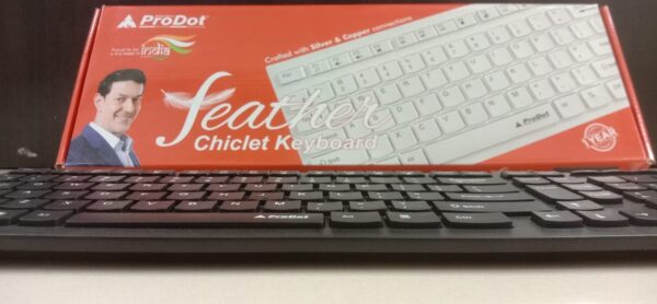 Prodot Feather - Chiclet Keyboard (Black) - Image 6